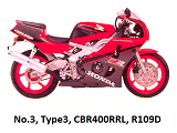 No.3, Type3, CBR400RRL