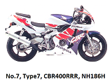 No.7, Type7, CBR400RRR